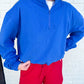 Half Zip Drawstring Pullover