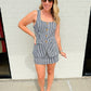 Emily Striped Romper