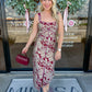 Ella Jacquard Midi Dress
