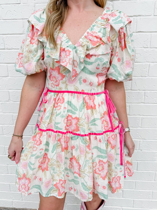 Francine Floral Mini Dress