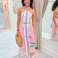 Passport to Anywhere Halter Maxi Dress