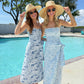 Oceana Swimsuit & Cover Up Skirt Set