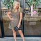 Zariah Leopard Mini Dress