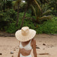Nalu Wavy Brim Straw Hat
