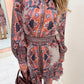 Peyton Printed Shirt Dress