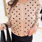 Falling For Polka Dots Cardigan