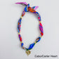 Gold Spacer Scarf Necklace