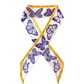 The Mariposa Twilly in Purple & Gold