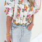 Megan Floral Puff Sleeve Blouse