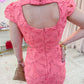 Portia 3D Lace Midi Dress
