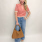 JBD HR Full Length Loose Straight Light Denim