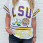 LSU Flower Mascot Tee