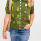 Petal & Pine Sweater Top