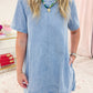 Daily Denim Mini Dress