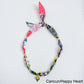 Gold Spacer Scarf Necklace