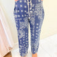 Bandana Barrel Denim Pants