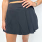 Butter Soft Side Pleat Active Skort