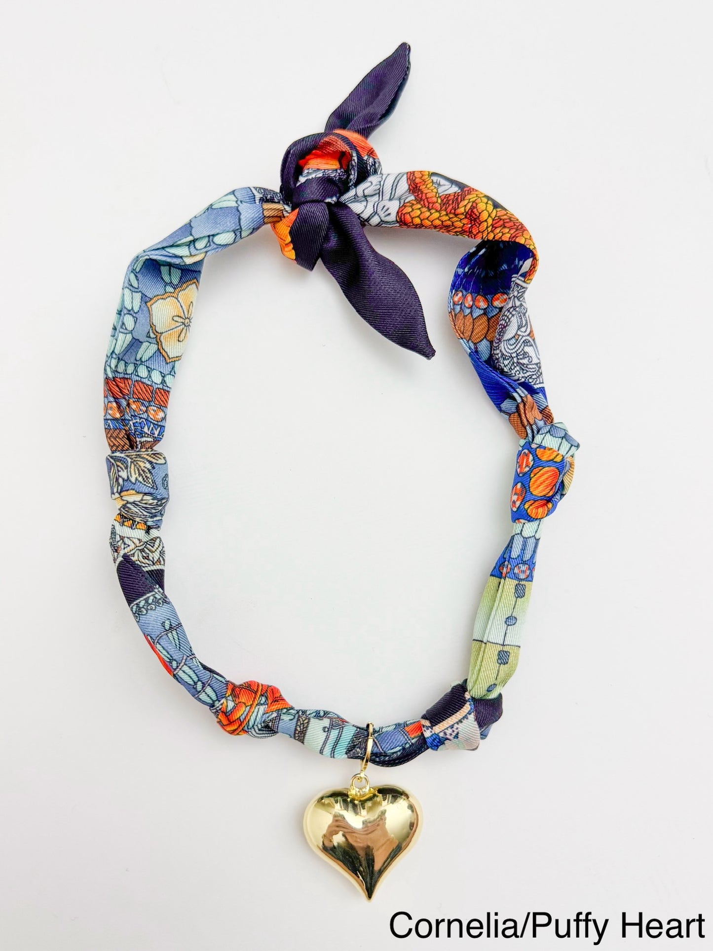 New Knotted Scarf Necklace