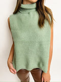 Soft Knit High Low Sweater Vest