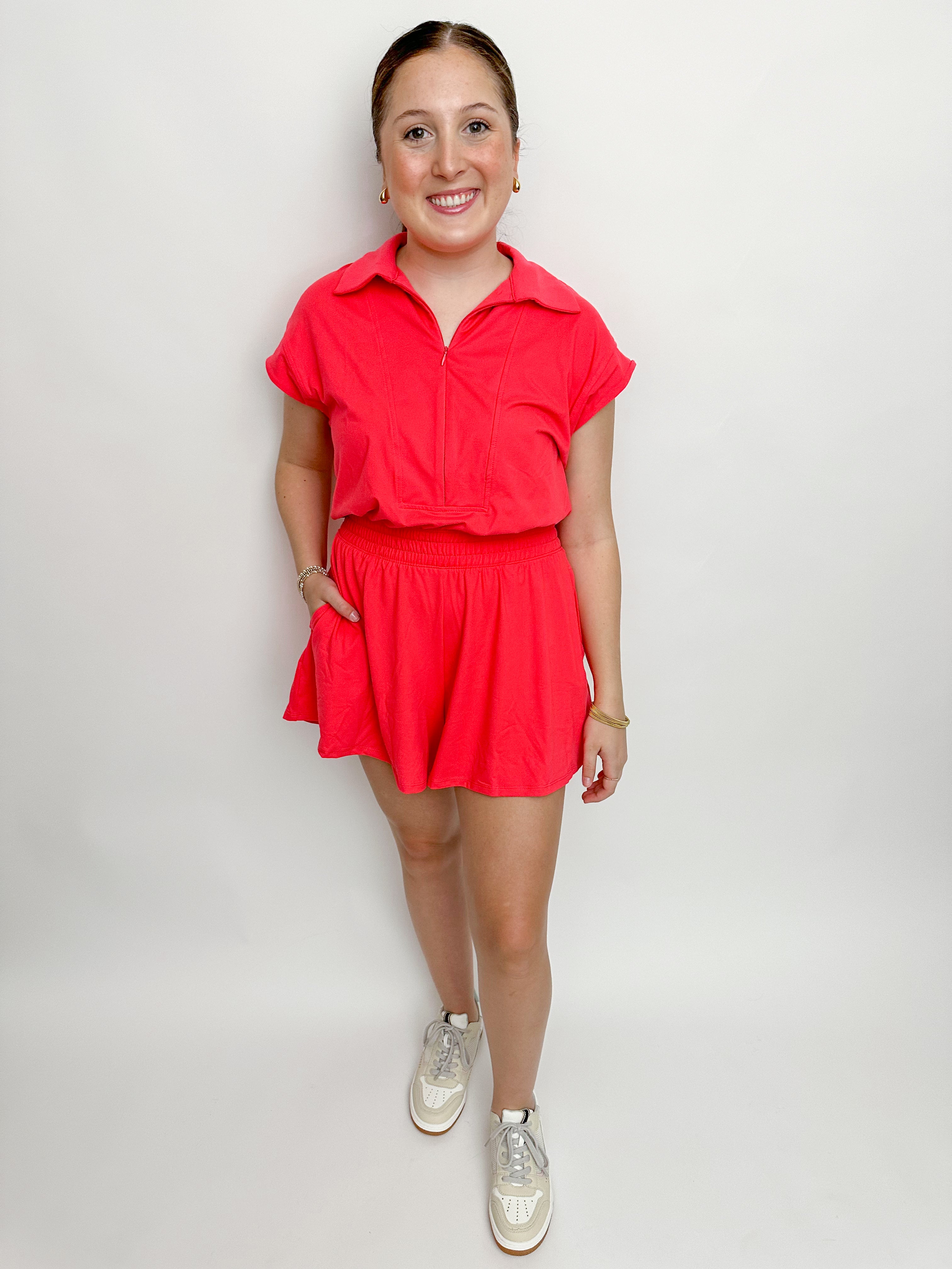 Butter Soft Tennis Romper – Mimosa Boutique