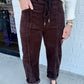 Villa Pant Drawstring Barrel Pant Cord