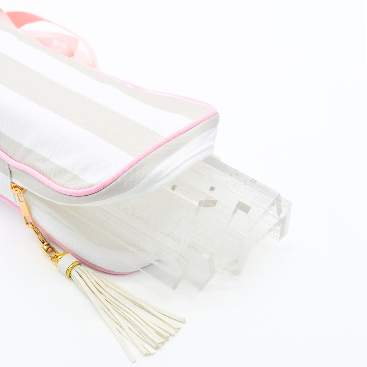 Traveling Tiles Mahjong Rack Bag-Grounded Grey
