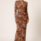Fall Garden Affair Maxi Dress