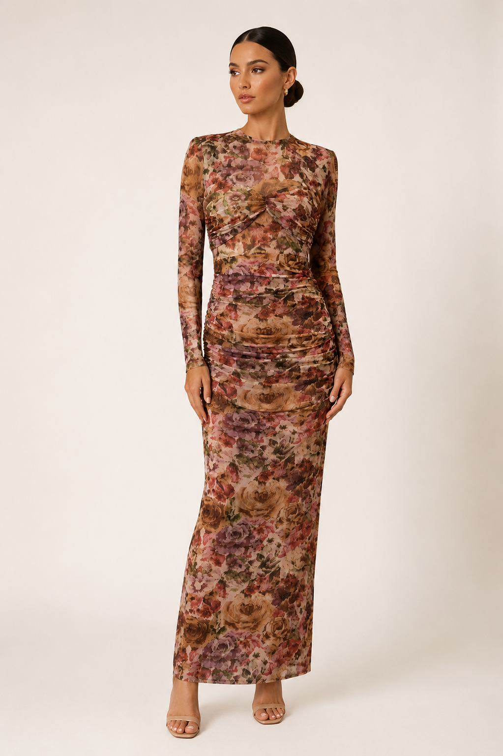 Fall Garden Affair Maxi Dress