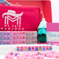 Mini Travel Mahjong Set Pink