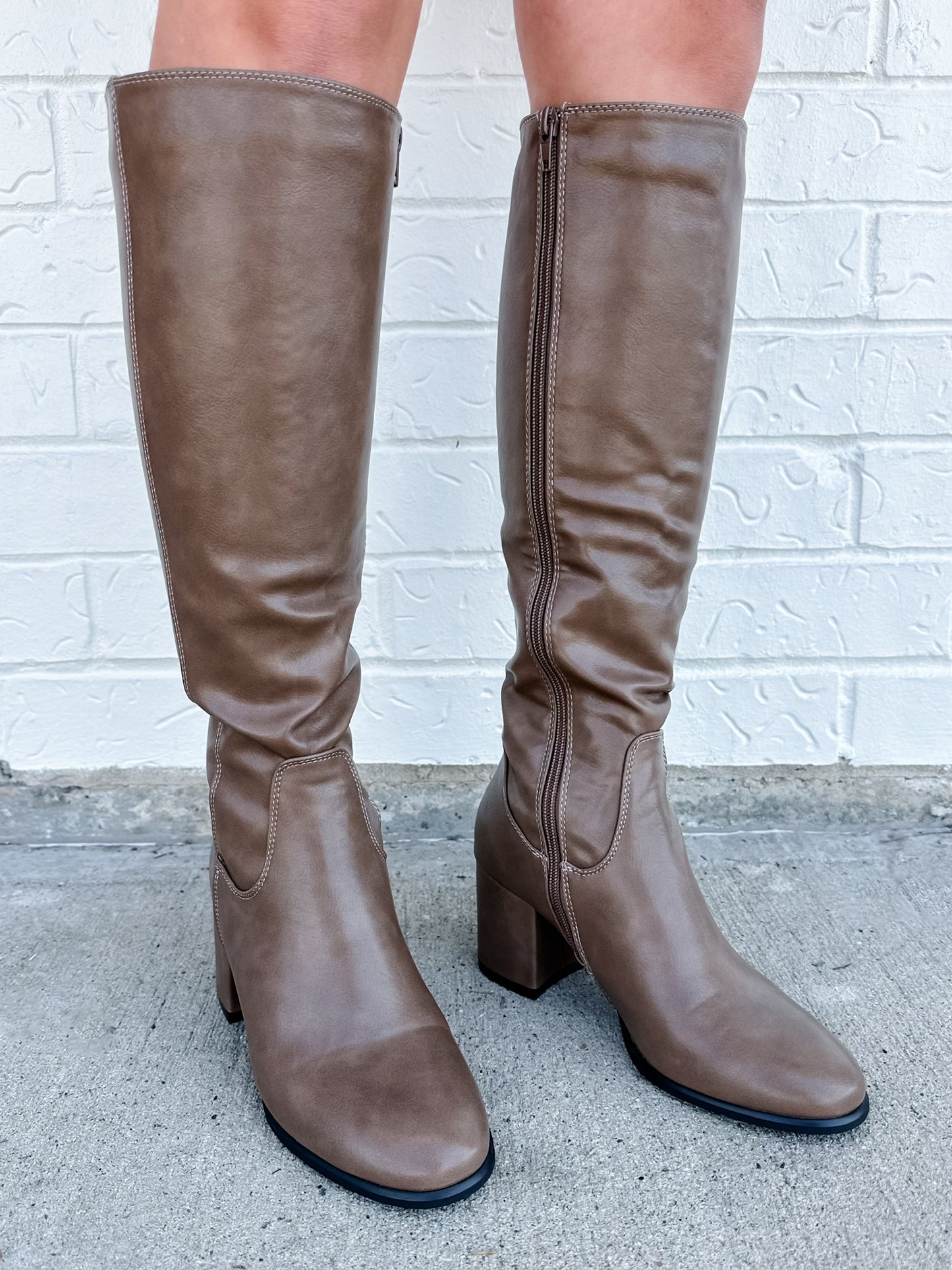 Heartbeat Crinkle Tall Boot