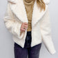 So So Soft Faux Fur Lapel Coat