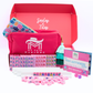 Mini Travel Mahjong Set Pink