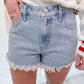 Scottsdale Shorts Embellished Light Indigo