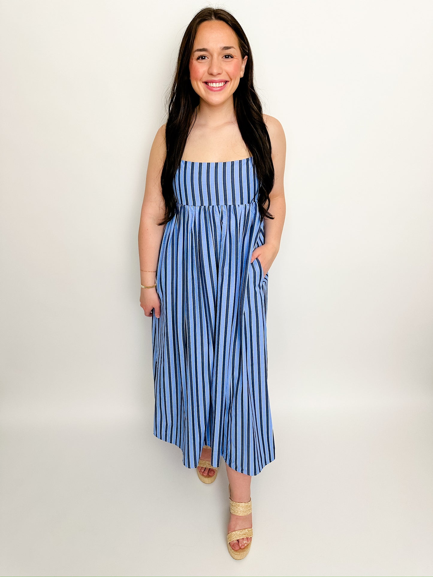 Shore Bet Stripe Maxi Dress