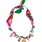 Liza Multi Charm Scarf Necklace