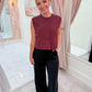 Alessa Solid Top