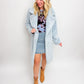 Marquee Lights Faux Shearling Coat