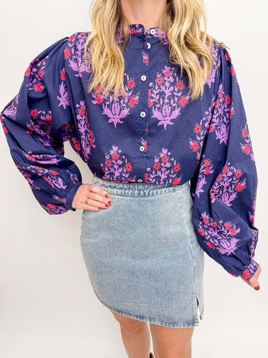 Botanica Button Up Blouse