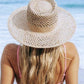 Open Weave Straw Rancher Hat