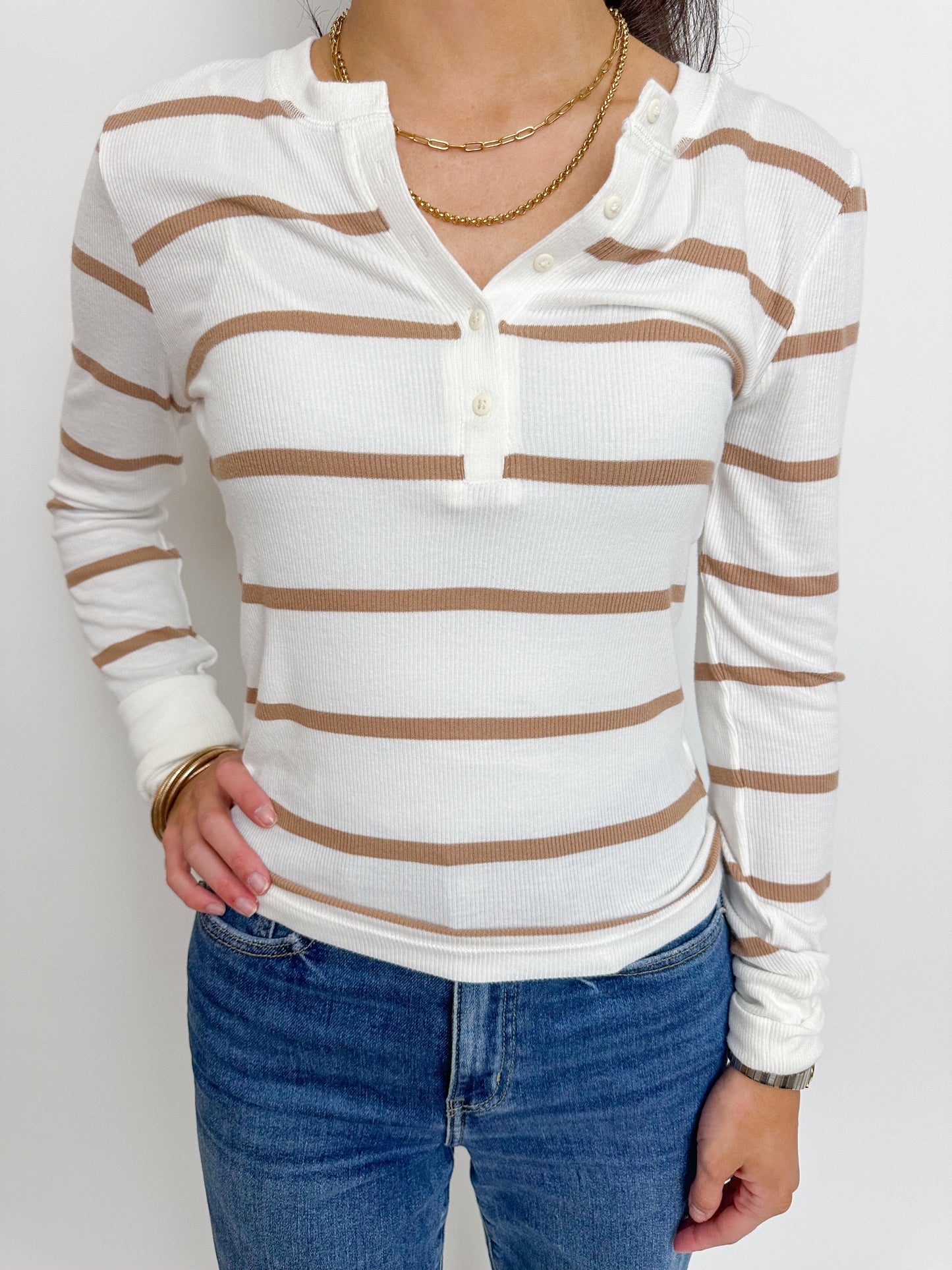 ZS Scarlett Rib Henley