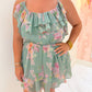 Desert Rose Ruffle Romper