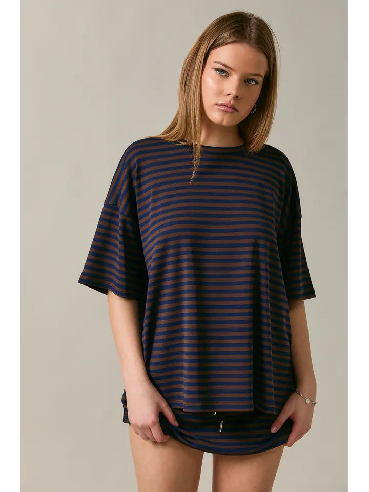 Downtown Striped Tee