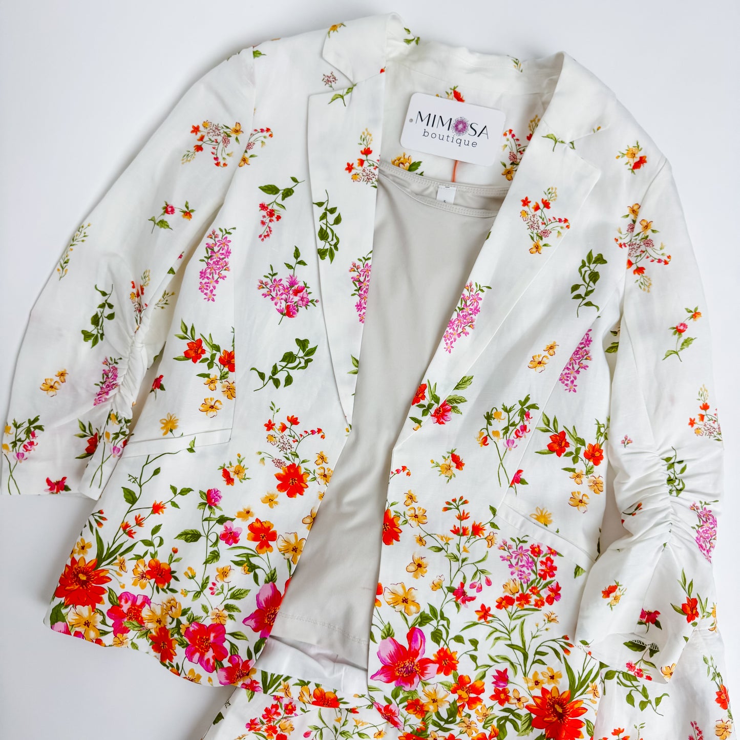 High Tea Floral Blazer