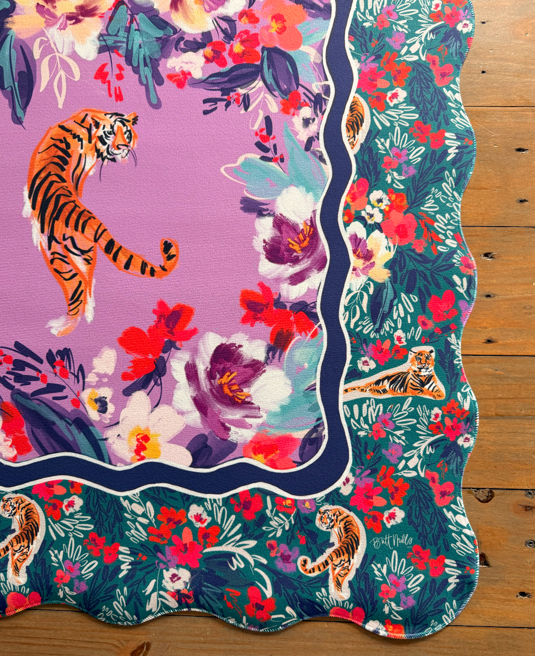 Britt Mills Mahjong Mat