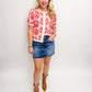 Floral Field SS Sweater Cardi