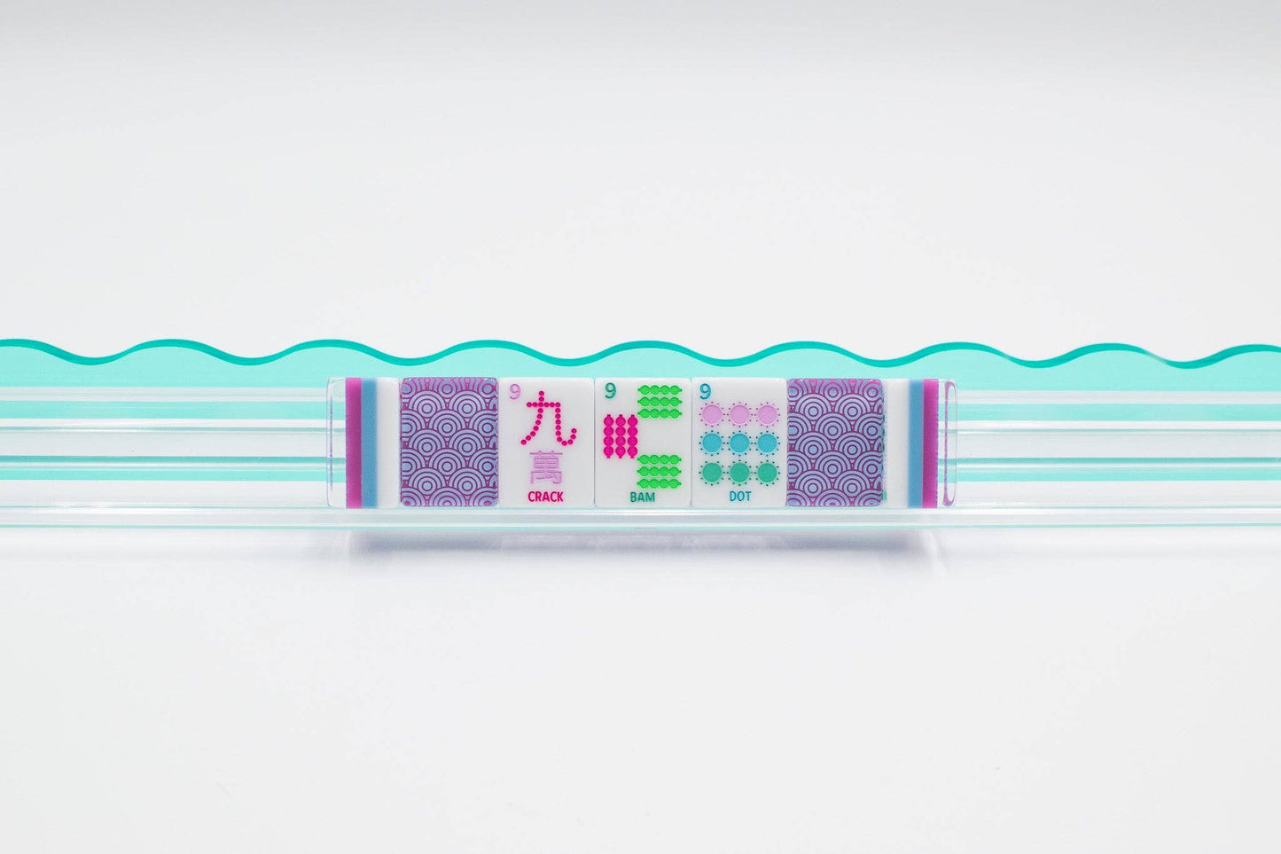 Crystal Confetti Purple Tile Set