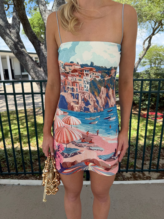 PTO Mini Dress Oasis Beach Club