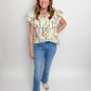 Mary Jane Floral Blouse