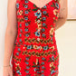 Zoie Floral Button-Front Top