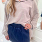 Scuba Luxe Stripe Polo Top